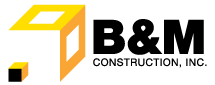 B&M Construction logo
