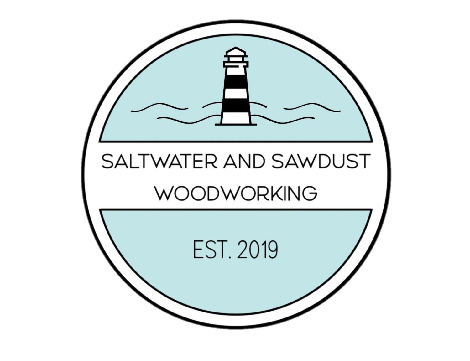 Saltwater & Sawdust Woodworking logo