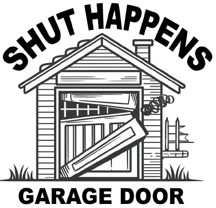 Shut Happens Garage Door logo