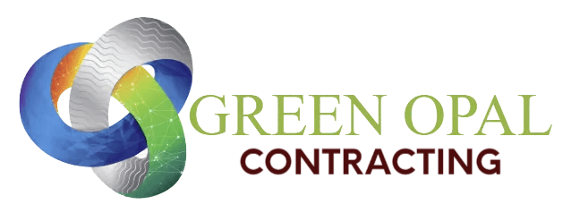 Green Opal Contracting logo