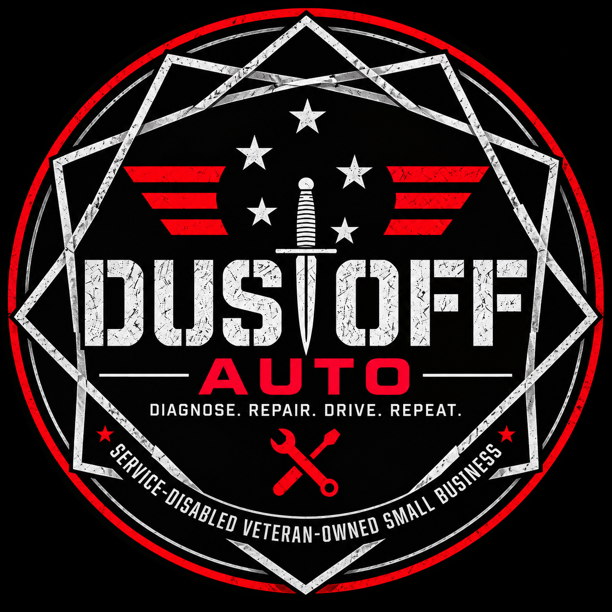 Dustoff Automotive logo