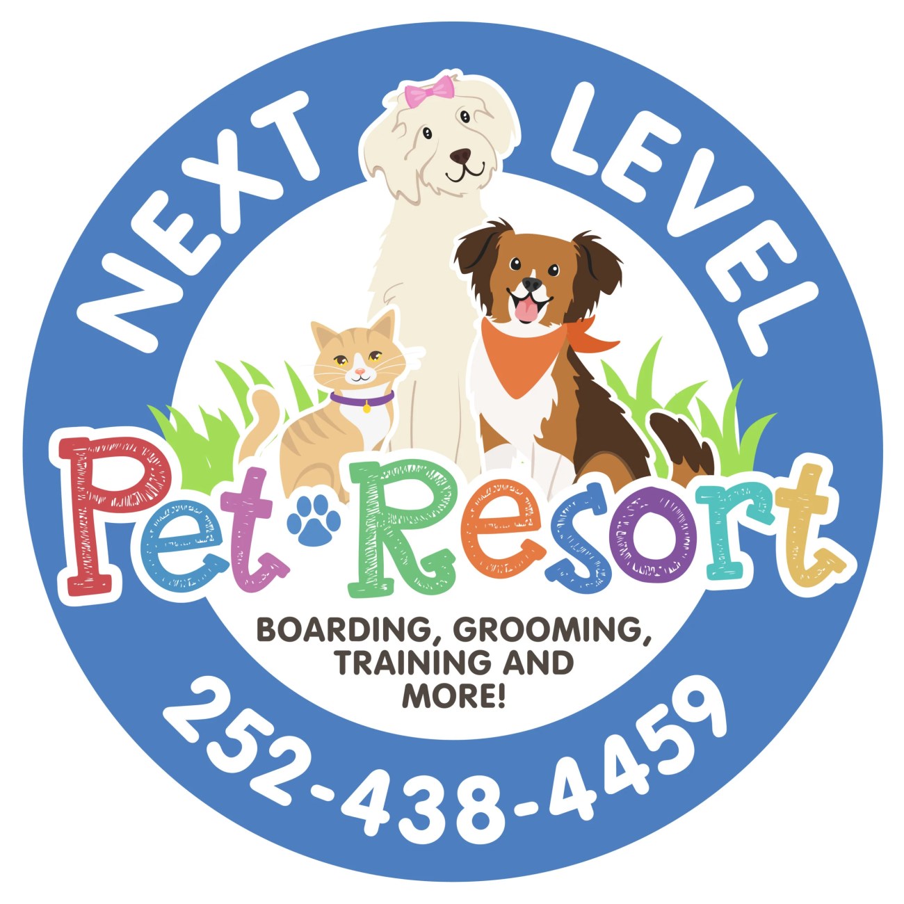 Next Level Pet Resort logo