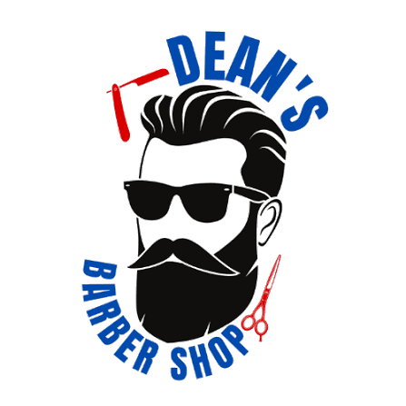 Dean's Barber Shop logo